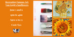 Recreating Famous Art Van Gogh’s Sunflowers Eventbrite banner by Grace Mahieu