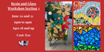 Resin and Glass Workshop Section 3 Eventbrite banner by Grace Mahieu