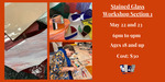 Stained Glass Workshop Section 1 Eventbrite banner by Grace Mahieu