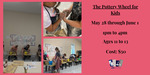 The Pottery Wheel for Kids Eventbrite banner by Grace Mahieu