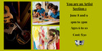 You are an Artist Section 1 Eventbrite banner by Grace Mahieu