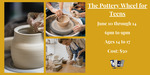 The Pottery Wheel for Teens Eventbrite banner by Grace Mahieu