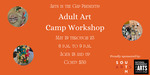 Adult Art Camp Workshop Eventbrite banner by Grace Mahieu