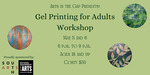 Gel Printing for Adults Workshop Eventbrite banner by Grace Mahieu
