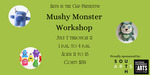 Mushy Monster Workshop Eventbrite banner by Grace Mahieu