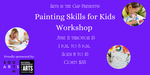 Painting Skills for Kids Workshop Eventbrite banner by Grace Mahieu