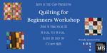 Quilting for Beginners Workshop Eventbrite banner by Grace Mahieu