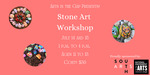 Stone Painting Workshop Eventbrite banner by Grace Mahieu