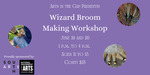 Wizard Broom Making Workshop Eventbrite banner by Grace Mahieu