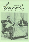 Lincoln Herald Spring 1987 Vol. 89, No. 1 by Joseph E. Suppiger