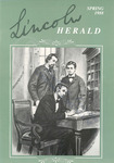 Lincoln Herald Spring 1988 Vol. 90, No. 1 by Joseph E. Suppiger