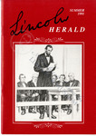 Lincoln Herald Summer 1991 Vol. 93, No. 2