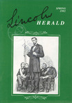 Lincoln Herald Spring 1992 Vol. 94, No. 1