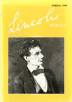 Lincoln Herald Spring 1998 Vol. 100, No. 1