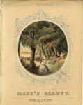 Mary’s Beauty by Sarony & Major and J. W. Gougler