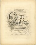 Cuffee’s War Song by Greene and Oliver Ditson & Co.